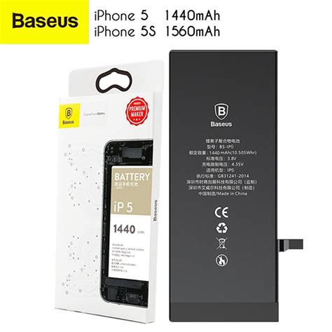 Bateri origjinale iPhone 5 - Baseus Replacement Battery - iBuy.al