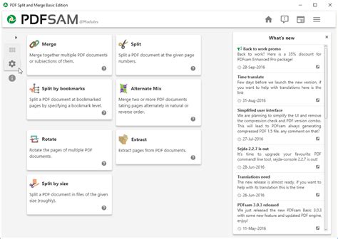 pdfsam basic ekran goeruentuesue gezginler