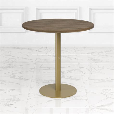 Купить круглый стол Ремус на заказ в цвете дуб кантри в ателье «Дебют ...