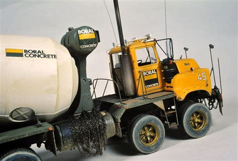 Mack Cement Mixer Neil Parsons 124 99 526 Visits Model Truck