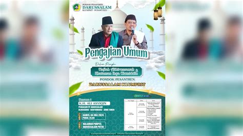 Darussalam Bersholawat Dalam Rangka Haflah Akhirussanah Khataman Ihya