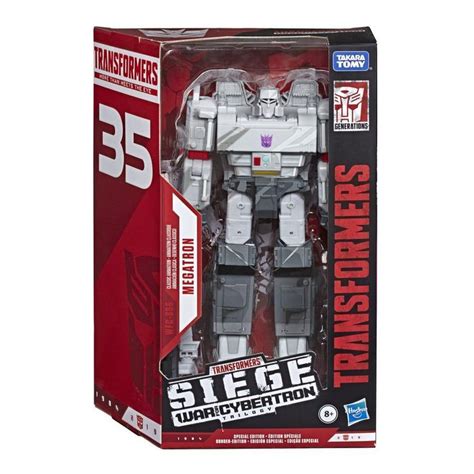 Transformers 35th Anniversary Siege WFC S66 Classic Animation Megatron