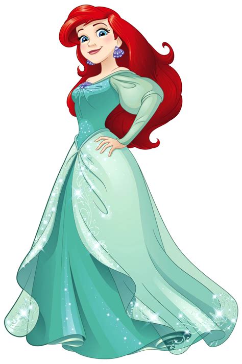 Disney Princess Ariel Green Dress