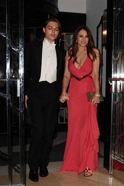 Elizabeth Hurley Flaunts Her Tits In Deep Cleavage Photos The Fappening