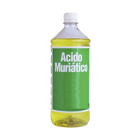 Formula Acido Muriatico - Acido-Muriatico-1-Lt-libre-Sedronar