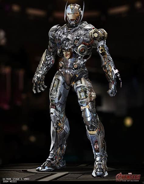 New Age Of Ultron Concept Art Reveals Alternate Designs For Ultron And