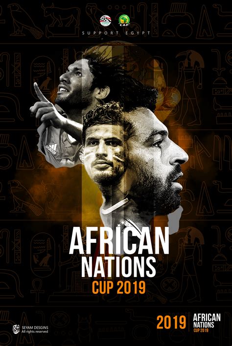 AFRICA NATIONS CUP POSTER DESIGN 2019 :: Behance