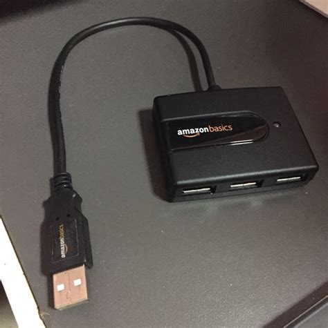 Amazonbasics 4 Port Usb 20 Ultra Mini Hub Computers And Tech Parts