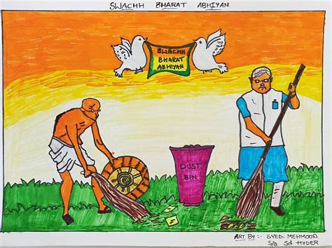 Details More Than 108 Competition Swachh Bharat Drawing Seven Edu Vn