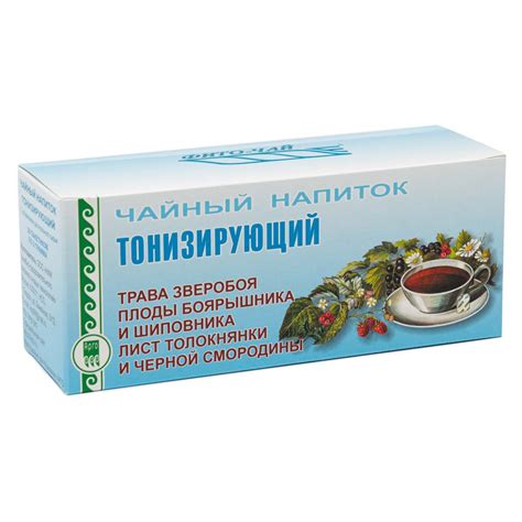 Напиток чайный Тонизирующий купить по цене 300 руб.