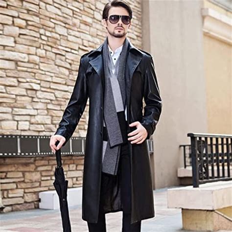 Unveiling the Timeless Elegance Black Leather Trench Coat