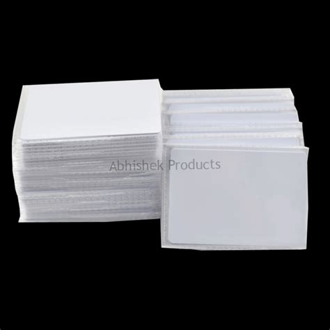 NFC PVC Thermal Printable Cards NTAG 213 Chip Abhishek Products