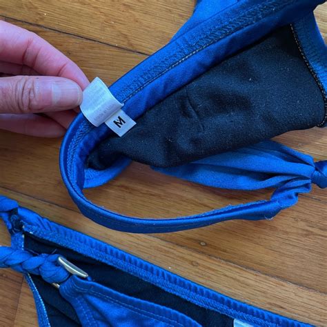 Zoe Bikini Blue Braid Triangle Top Bikini Gem