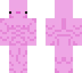 buff axolotl | Minecraft Skin