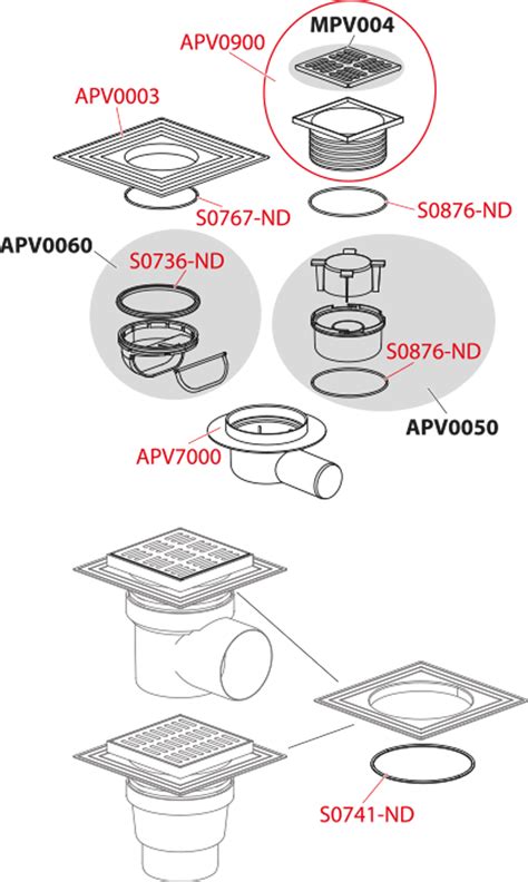 With stainless steel grids: APV26C