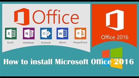 How to install Microsoft Office 2016 ProPlus on Windows 10 - YouTube