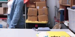 Brunette Shoplifter Brooke Bliss Spreads Legs And Gets Pussy Invaded Tnaflix