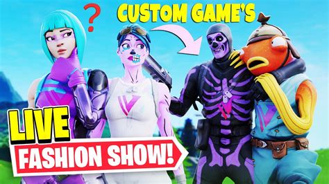 FORTNITE LIVE CUSTOM Games With VIEWERS On EU Scrims Now YouTube