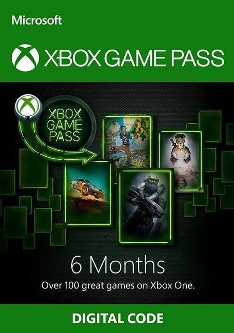 ᐉ Електронний код/підписка Xbox Game Pass 6 місяців Xbox One/Series для ...