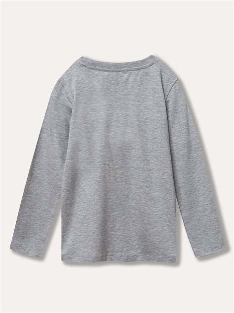 Лонгслив Winkiki цвет серый WBU232131m/Светло-серый меланж купить по ...
