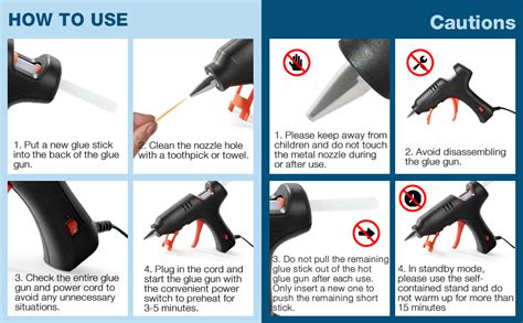 Amazon Hot Glue Gun W Hot Glue Gun Kit With Pcs Glue Sticks For Crafts Diy And