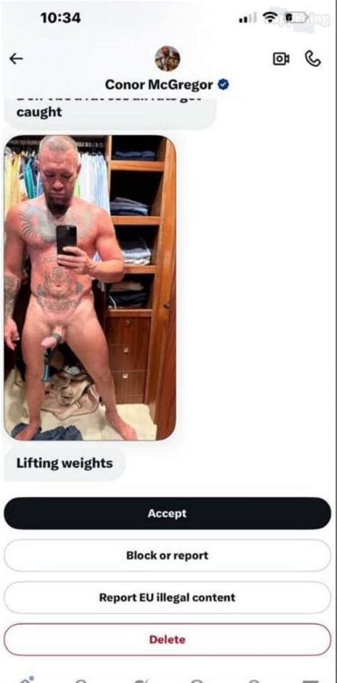 Conor McGregor Nude Leaked The Fappening 3 Photos TheFappening