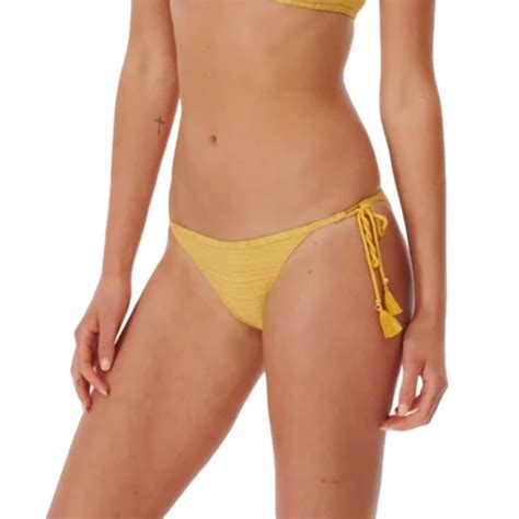 Bikini Rip Curl Wanderer Tie Side Mustard La Isla