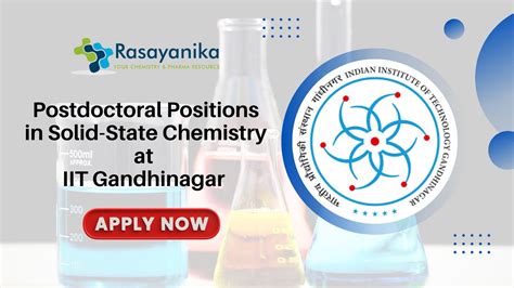 Postdoctoral Positions in Solid-State Chemistry at IITGN 