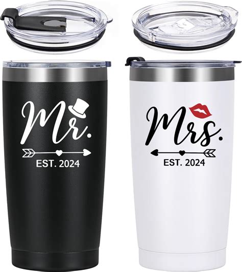 Lifecapido Mr And Mrs Ts Mr And Mrs Stainless Steel