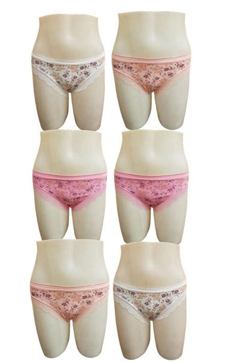 Tutku Pachet de 6 Chiloți Bikini de damă cu model mixt din dantelă Trendyol