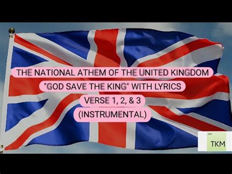 god save  king united kingdom national anthem  lyrics verse