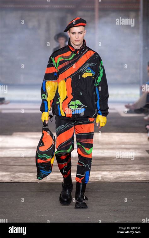 Milan Fashion Week - Men S/S 2023 Moschino Fashion show - catwalk Milan ...
