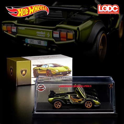 Hot Wheels RLC Exclusive 紅線俱樂部限定 82 Lamborghini LP500 S 蝦皮購物