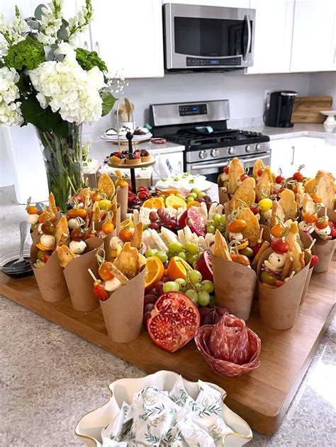 delicious charcuterie cups appetizer
