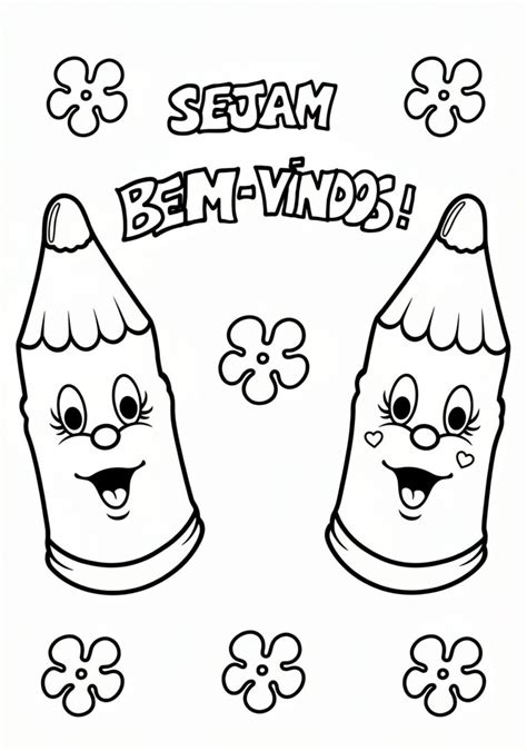 Bem Vindos Desenho - Sejam bem vindos para colorir: modelos grátis para imprimir - Desenho ...