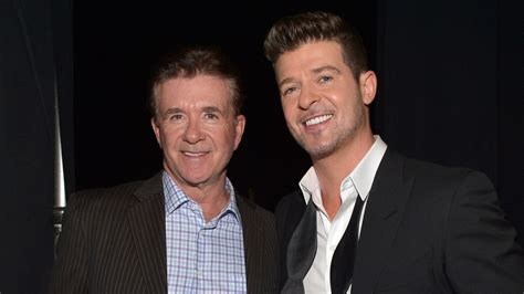 Robin Thicke To Honor Late Father Alan Thicke At Nhl All Star Weekend Gala