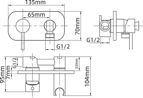 Stainless Steel Hand Shower Toilet Portable Bidet Kit Hot And Cold Water Shower Hose Bidet