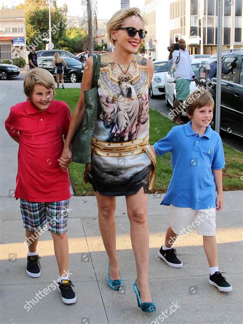 Sharon Stone Laird Vonne Stone Quinn Editorial Stock Photo - Stock