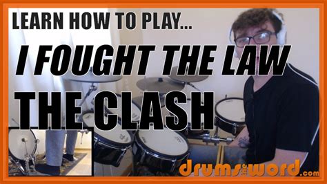 I Fought The Law The Clash Topper Headon Drumstheword Online