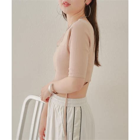 チコ Chico テレコリブアシンメトリーサイドベルトT NUDE アウトレット通販 ロコレット LOCOLET