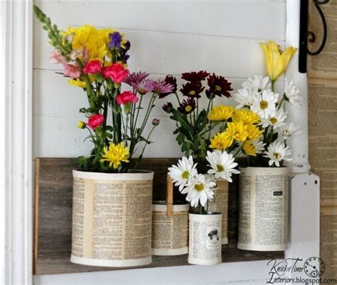 Nifty Ways To Use Tin Cans To Organize Your Home