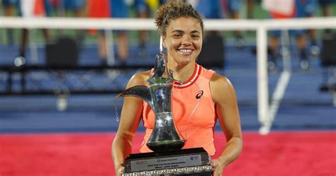 Paolini wins first WTA 1000 title, beats qualifier Kalinskaya in Dubai ...