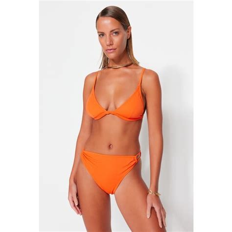 Trendyol Bikini Set Orange Plain EPonuda