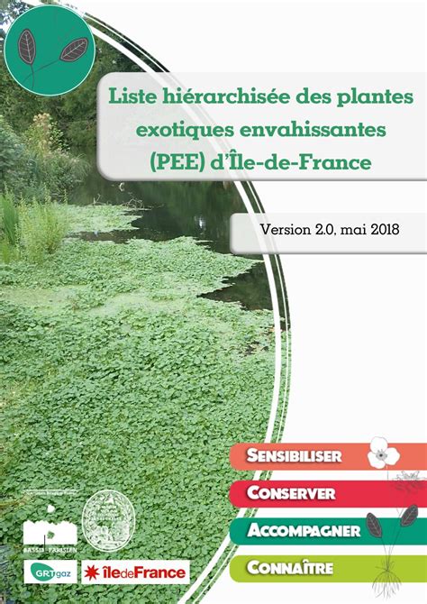 Calaméo Liste hiérarchisées des plantes exotiques envahissantes PEE