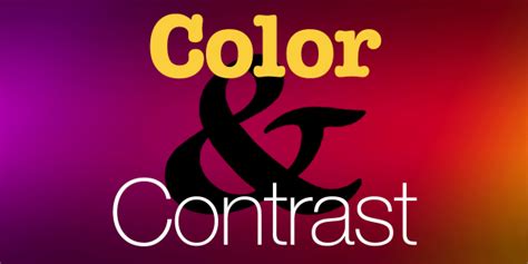 Color and Contrast – Logo Design Theory