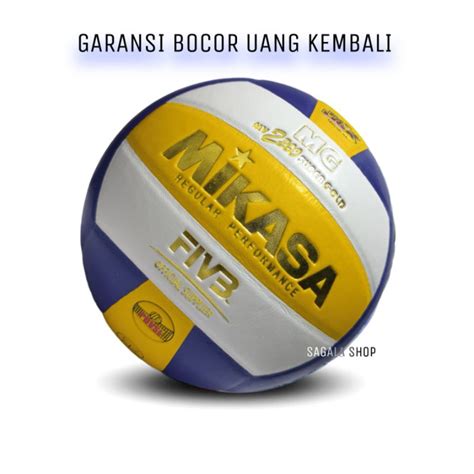 Jual Bola Voli Original Mikasa Super Gold Size 5 Voly Volly Volley Ball