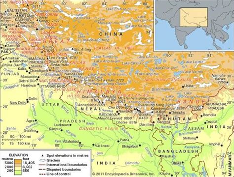 Himalayas | History, Map, & Facts | Britannica.com