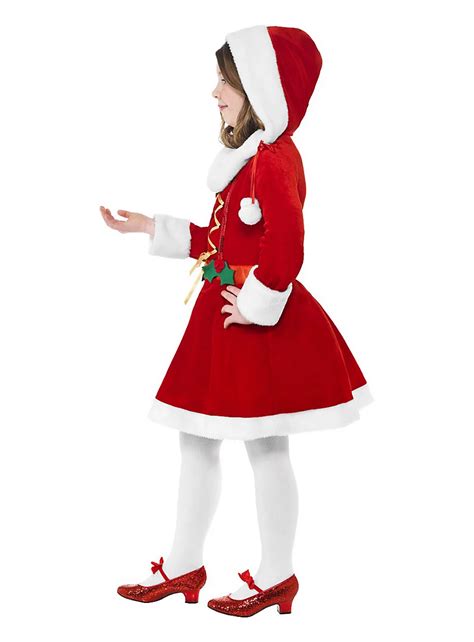 Santa Girl Kids Costume - maskworld.com