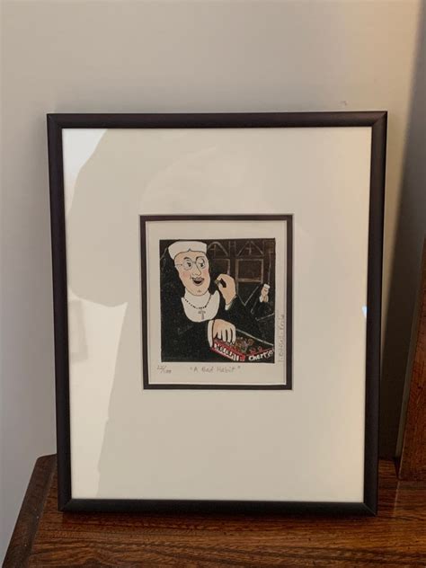 Teresa Basset Price - Bizarre Art "Bad Habit' 8.5x10.5