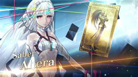 Fate Grand Order Altera Servant Introduction Youtube